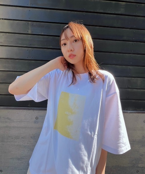 【ZOZOTOWN限定】LHP×Yuria Kizaki/Organic cotton【zilch】print T (Ladys)/lhpyra（Tシャツ/カットソー）｜L.H.P（エルエイチピー）