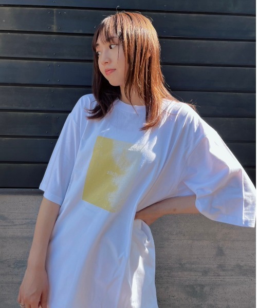 【ZOZOTOWN限定】LHP×Yuria Kizaki/Organic cotton【zilch】print T (Ladys)/lhpyra（Tシャツ/カットソー）｜L.H.P（エルエイチピー）