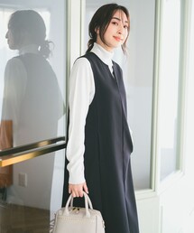 B:MING by BEAMS | タートルネック ニット × スキッパー ワンピース セット（S～M）(ワンピース)