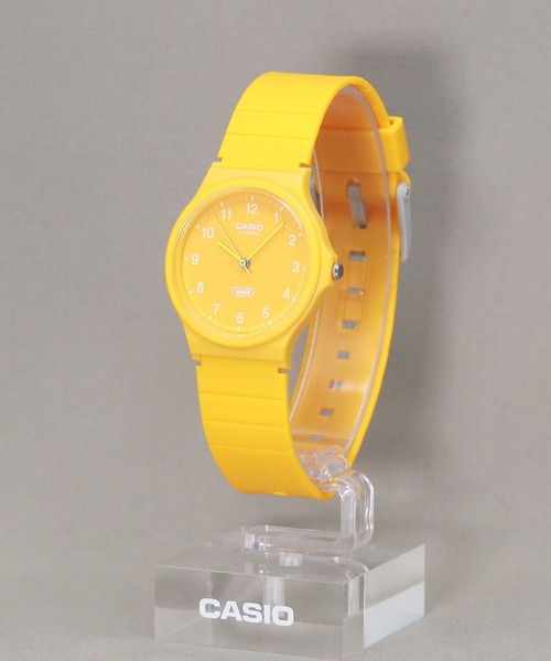 CASIO(カシオ)の「CASIO CLASSIC / MQ-24B-9BJF(アナログ腕時計・メンズ・イエロー・FREE)」の7枚目の写真