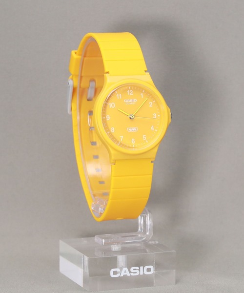 CASIO(カシオ)の「CASIO CLASSIC / MQ-24B-9BJF(アナログ腕時計・メンズ・イエロー・FREE)」の8枚目の写真