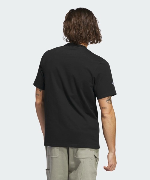 adidas(アディダス)の「ヘビーウェイト シュムーフォイル 半袖Tシャツ / アディダスオリジナルス adidas Originals(Tシャツ/カットソー・メンズ・オレンジ/ブラック/グリーン・X-LARGE/SMALL/MEDIUM/XX-LARGE/LARGE/3XL/X-SMALL/XX-SMALL)」の10枚目の写真