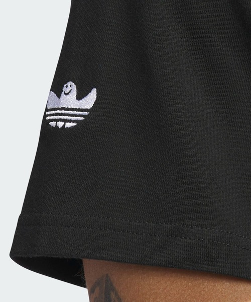 adidas(アディダス)の「ヘビーウェイト シュムーフォイル 半袖Tシャツ / アディダスオリジナルス adidas Originals(Tシャツ/カットソー・メンズ・オレンジ/ブラック/グリーン・X-LARGE/SMALL/MEDIUM/XX-LARGE/LARGE/3XL/X-SMALL/XX-SMALL)」の8枚目の写真