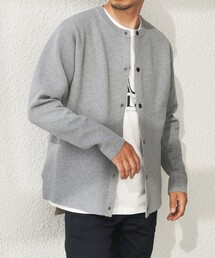 〈手洗い可能〉ミラノリブ クルーネック カーディガン 26AW◆