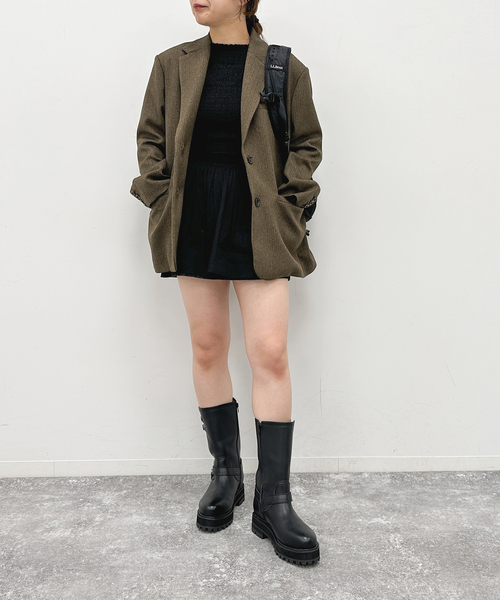 U by SPICK&SPAN(ユーバイスピックアンドスパン)の「【L.L. Bean/エルエルビーン】 ストアウェイバッグパック(バックパック/リュック・レディース・ネイビー/ブラック・FREE)」の6枚目の写真