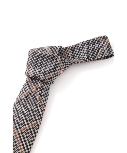 MARGARET HOWELL（マーガレットハウエル）の「WINDOW PANE CHECK TIE（ネクタイ・メンズ・チャコール・FREE）」の5枚目の写真