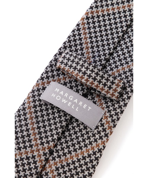 MARGARET HOWELL（マーガレットハウエル）の「WINDOW PANE CHECK TIE（ネクタイ・メンズ・チャコール・FREE）」の8枚目の写真