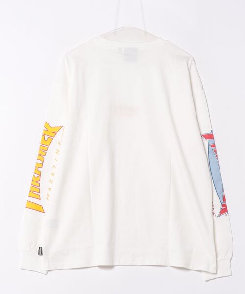 THRASHER（スラッシャー）の「【THRASHER/スラッシャー】ヘビーウェイト　バックプリント 袖プリント ロンT（Tシャツ/カットソー・メンズ・ブラック系その他2/グレー系その他/ブラック系その他/ホワイト系その他/グリーン系その他2/ホワイト系その他2・LARGE/MEDIUM）」の9枚目の写真