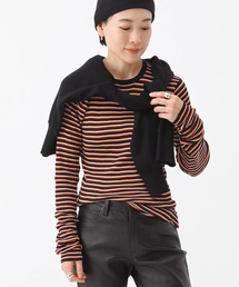 AP STUDIO | ボーダーニットティー(ニット/セーター)