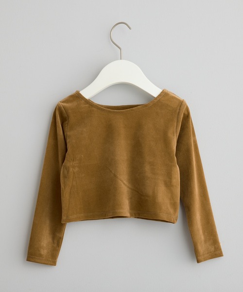 CIAOPANIC TYPY（チャオパニックティピー）の「【KIDS】シアーフロッキーレイヤードTEE（Tシャツ/カットソー・キッズ・ベージュ/ネイビー/ピンク/オフホワイト・SMALL/MEDIUM/LARGE/X-LARGE/XX-LARGE）」の9枚目の写真