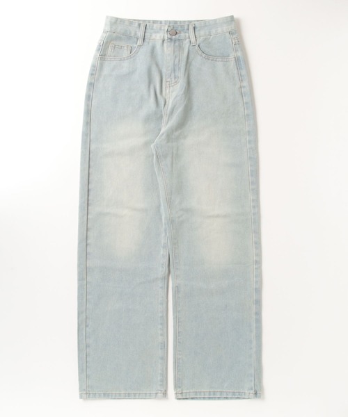 WEGO(ウィゴー)の「WEGO/バックリボン刺繍デニムパンツ(デニムパンツ・レディース・ブルー・LARGE/MEDIUM)」の12枚目の写真