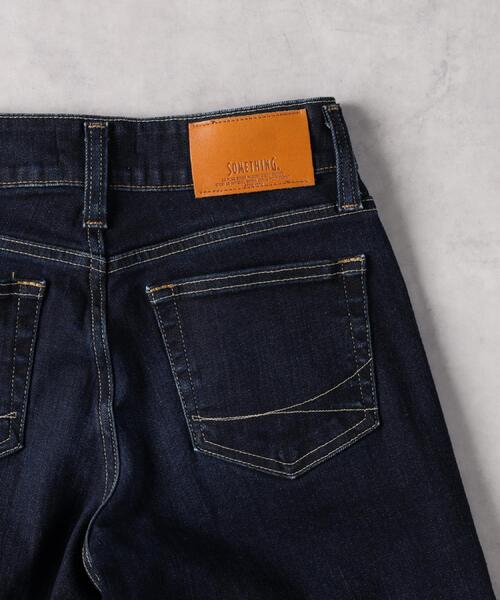 SOMETHING(サムシング)の「SOMETHING(サムシング)【レディース】「LISA」セミワイドパンツ(デニムパンツ・レディース・ダークインディゴブルー・26inch/27inch/29inch/30inch/25inch/28inch)」の17枚目の写真