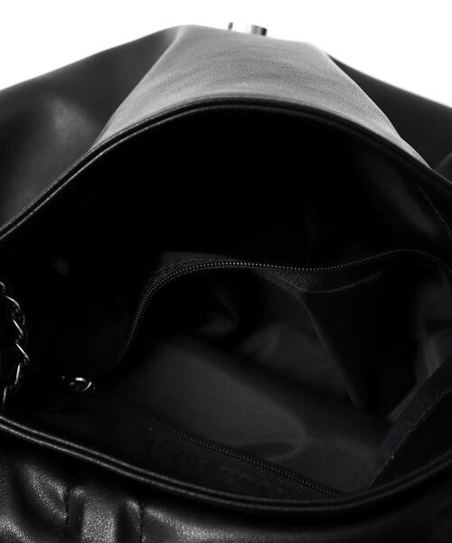 WEGO（ウィゴー）の「WEGO/ギャザーリボンフラップバッグ（ショルダーバッグ・レディース・ブラック/シルバー/レッド・FREE）」の19枚目の写真