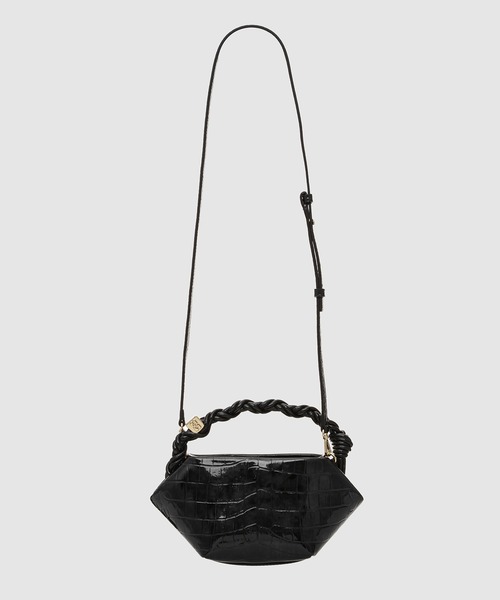 GANNI（ガニー）の「Ganni Bou Bag Mini Patent Croco
