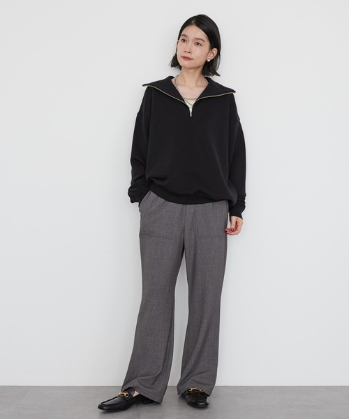 AMERICAN HOLIC(アメリカンホリック)の「美・美・美ベイカーフレアパンツ(その他パンツ・レディース・杢グレー/ブラック/アイボリー・L/XL/S/M/XS)」の9枚目の写真