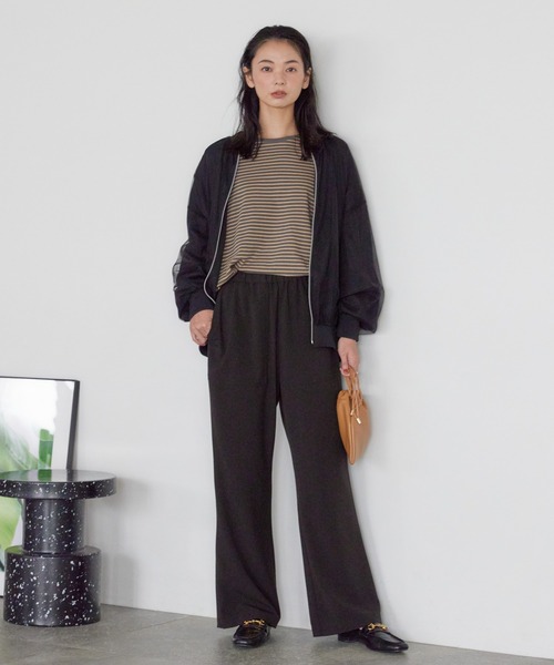 AMERICAN HOLIC(アメリカンホリック)の「美・美・美ベイカーフレアパンツ(その他パンツ・レディース・杢グレー/ブラック/アイボリー・L/XL/S/M/XS)」の18枚目の写真