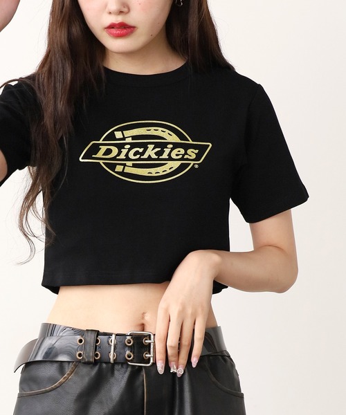 Dickies(ディッキーズ)の「Dickies/ディッキーズ DK CROPPED SHORT SLEEVE TEE ショートスリーブ Tシャツ(Tシャツ/カットソー・レディース・ブラック/オフホワイト/ホワイト/ブラック系1・FREE)」の18枚目の写真