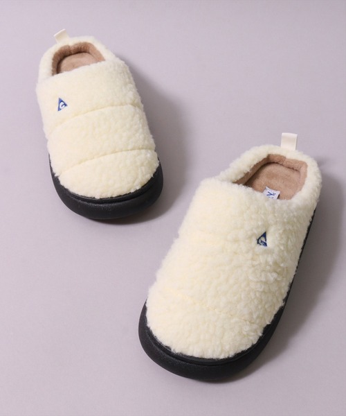 GERRY(ジェリー)の「(AC)【GERRY】【レディース】ふかふかインソール ボア クロッグ サボ サンダル(スリッポン・レディース・アイボリー/ブラック/ベージュ・MEDIUM/LARGE/X-LARGE)」の10枚目の写真