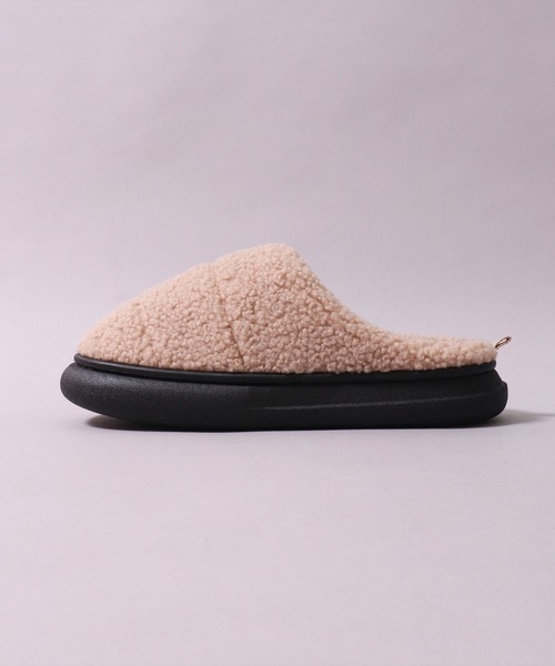 GERRY(ジェリー)の「(AC)【GERRY】【レディース】ふかふかインソール ボア クロッグ サボ サンダル(スリッポン・レディース・アイボリー/ブラック/ベージュ・MEDIUM/LARGE/X-LARGE)」の17枚目の写真