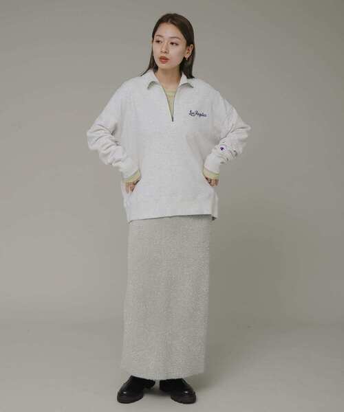 URBAN RESEARCH Sonny Label（アーバンリサーチサニーレーベル）の「ラメニットスカート（スカート・レディース・ライトベージュ/ブラック・FREE）」の16枚目の写真