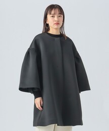 BEAMS HEART | ボリューム袖 ダンボール ミドルコート(その他アウター)