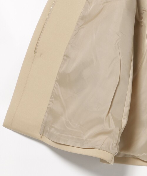 BEAMS HEART（ビームスハート）の「ボリューム袖 ダンボール ミドルコート（その他アウター・レディース・ベージュ/ブラック・FREE）」の18枚目の写真