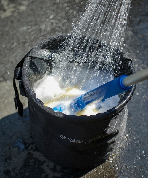 GORDON MILLER（ゴードンミラー）の「GORDON MILLER フォールディングバケツ（掃除グッズ・メンズ・ブラック/オリーブドラブ/タン・FREE）」の5枚目の写真