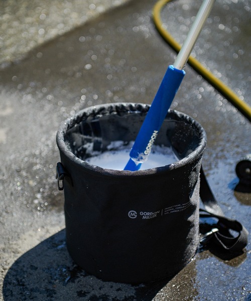 GORDON MILLER（ゴードンミラー）の「GORDON MILLER フォールディングバケツ（掃除グッズ・メンズ・ブラック/オリーブドラブ/タン・FREE）」の6枚目の写真