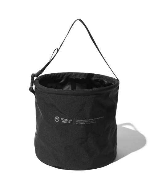 GORDON MILLER（ゴードンミラー）の「GORDON MILLER フォールディングバケツ（掃除グッズ・メンズ・ブラック/オリーブドラブ/タン・FREE）」の7枚目の写真
