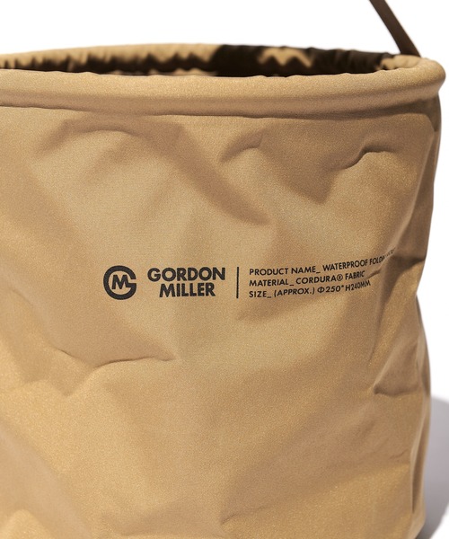 GORDON MILLER（ゴードンミラー）の「GORDON MILLER フォールディングバケツ（掃除グッズ・メンズ・ブラック/オリーブドラブ/タン・FREE）」の14枚目の写真