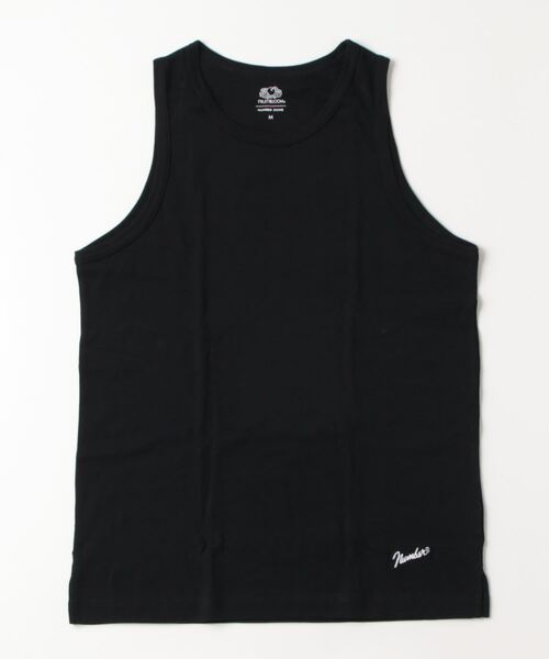 FRUIT OF THE LOOM（フルーツオブザルーム）の「【FRUIT OF THE LOOM/フルーツオブザルーム】FTLxNUMBER(N)INE 2パックタンクトップ（タンクトップ・メンズ・ブラック/ホワイト・L/XL/M）」の8枚目の写真