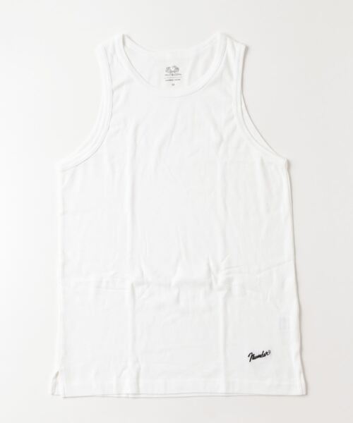 FRUIT OF THE LOOM（フルーツオブザルーム）の「【FRUIT OF THE LOOM/フルーツオブザルーム】FTLxNUMBER(N)INE 2パックタンクトップ（タンクトップ・メンズ・ブラック/ホワイト・L/XL/M）」の10枚目の写真