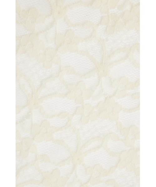 SLY（スライ）の「MICHIXSLY LACE HEAD ACCE ミチスライ レース スカーフ（バンダナ/スカーフ・レディース・アイボリー/ブラック・FREE）」の10枚目の写真