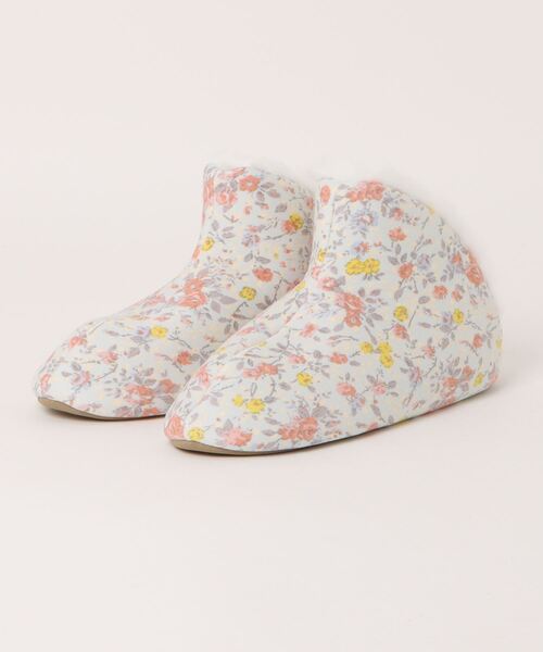 KID BLUE(キッドブルー)の「キッドブルー -裏シャギーガーニッシュフラワー -ルームシューズ -KGAW240 -kidblue(ルームシューズ/スリッパ・レディース・アイボリー/サックスブルー・-)」の11枚目の写真