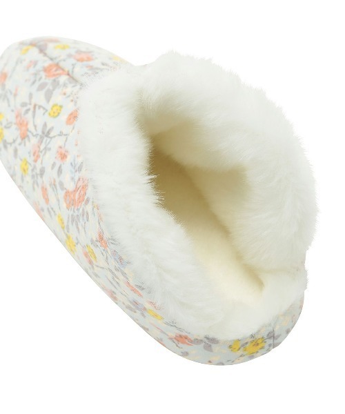 KID BLUE(キッドブルー)の「キッドブルー -裏シャギーガーニッシュフラワー -ルームシューズ -KGAW240 -kidblue(ルームシューズ/スリッパ・レディース・アイボリー/サックスブルー・-)」の14枚目の写真