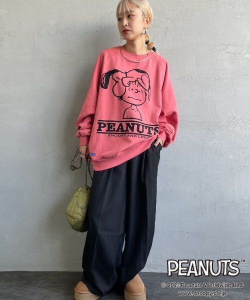 セール】[SEQUENZ/シークエンズ] PEANUTS ヴィンテージライクプリント