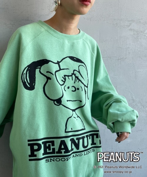 セール】[SEQUENZ/シークエンズ] PEANUTS ヴィンテージライクプリント
