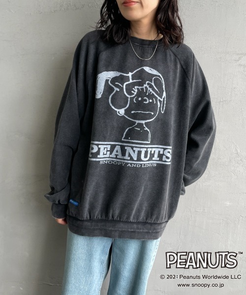 セール】[SEQUENZ/シークエンズ] PEANUTS ヴィンテージライクプリント