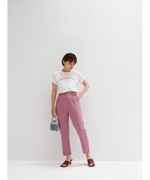Katrin TOKYO(カトリーントーキョー)の「color tuck pants(その他パンツ・レディース・グリーン/ピンク・S/M)」の10枚目の写真