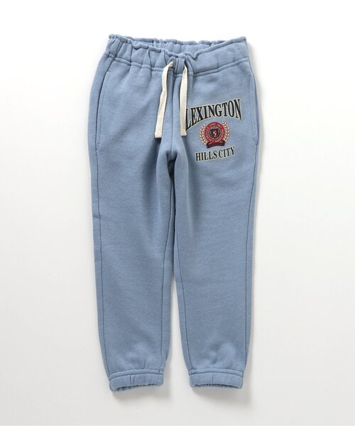 BREEZE（ブリーズ）の「【WEB限定・セットアップ可】カレッジバリエーションパンツ（スウェットパンツ・キッズ・サックスブルー/ブラック/ネイビー/キナリ/オレンジ/パープル/グリーン・110/130/90/140/80/150/100/120）」の5枚目の写真