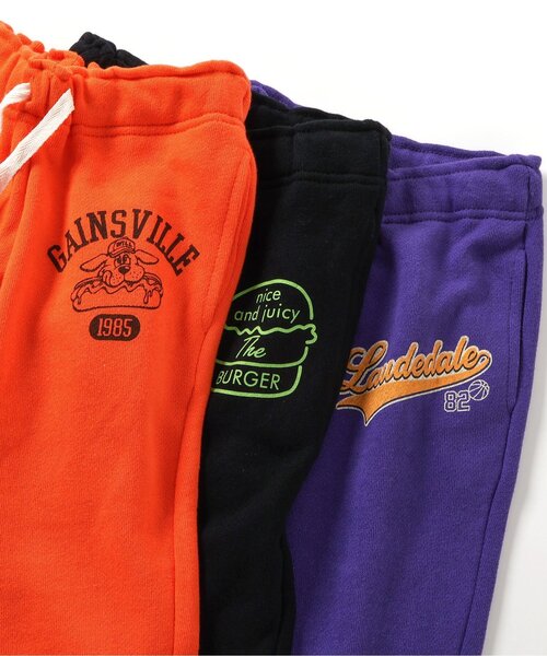 BREEZE（ブリーズ）の「【WEB限定・セットアップ可】カレッジバリエーションパンツ（スウェットパンツ・キッズ・サックスブルー/ブラック/ネイビー/キナリ/オレンジ/パープル/グリーン・110/130/90/140/80/150/100/120）」の17枚目の写真