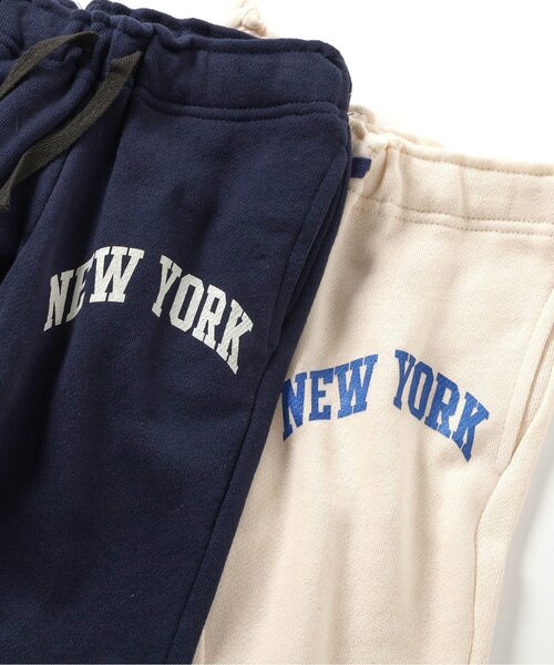 BREEZE（ブリーズ）の「【WEB限定・セットアップ可】カレッジバリエーションパンツ（スウェットパンツ・キッズ・サックスブルー/ブラック/ネイビー/キナリ/オレンジ/パープル/グリーン・110/130/90/140/80/150/100/120）」の8枚目の写真