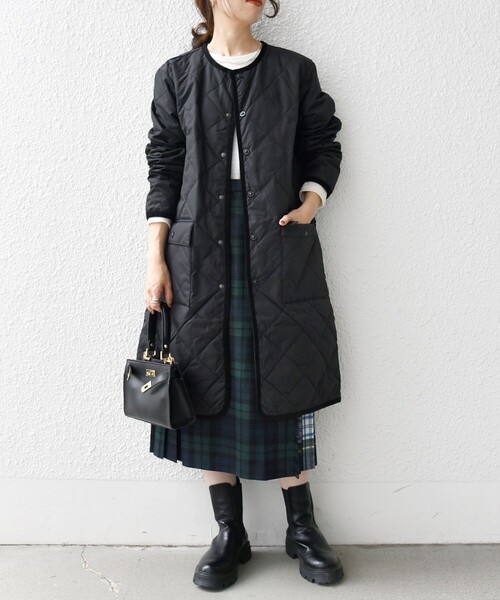 TAION（タイオン）の「TAION:〈手洗い可能〉パイピング クルーネック