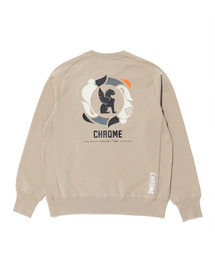 CHROME（クローム）の「［ CHROME / クローム ］ULTRA STRETCH CREW MHAK / ウルトラ ストレッチ クルー スウェット MHAKコラボデザイン（スウェット）」