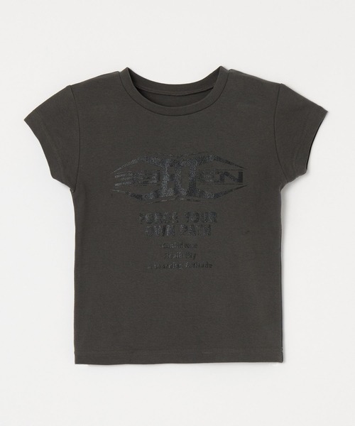 GLITTER LOGO FIT TEE – BEEDEN
