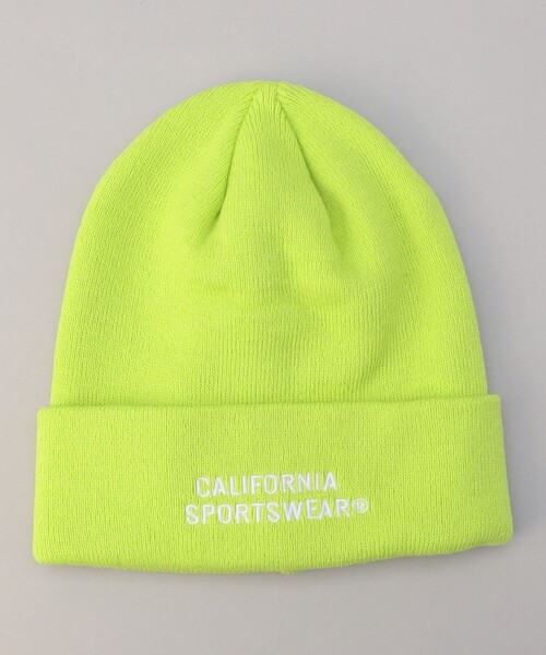 coen（コーエン）の「【カリフォルニアスポーツウェア】別注ハイゲージニットワッチ（ニットキャップ/ビーニー・メンズ・ブラック/ネイビー/グレー/ライム/オレンジ・FREE）」の3枚目の写真