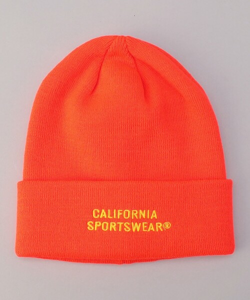 coen（コーエン）の「【カリフォルニアスポーツウェア】別注ハイゲージニットワッチ（ニットキャップ/ビーニー・メンズ・ブラック/ネイビー/グレー/ライム/オレンジ・FREE）」の5枚目の写真