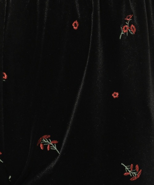 LOWRYS FARM（ローリーズファーム）の「ベロアシシュウフレアパンツ　250463（その他パンツ・レディース・ブラック/ブラウン・FREE）」の22枚目の写真