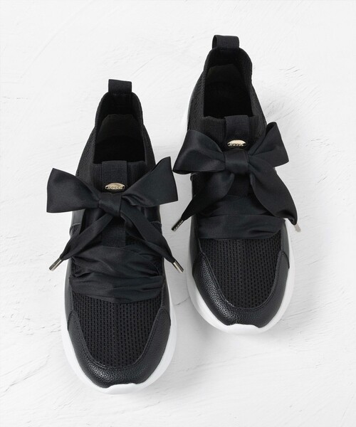 POINT OF GLITTER KNIT SNEAKERS スニーカー（スニーカー）｜TOCCA