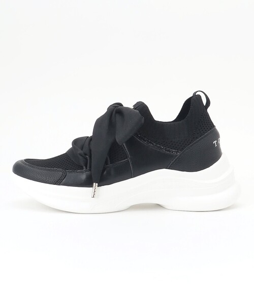 TOCCA（トッカ）の「POINT OF GLITTER  KNIT SNEAKERS スニーカー（スニーカー・レディース・アイボリー系/ブラック系・35/39/38/37/36）」の12枚目の写真